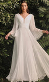 New Women's Wish Sexy Deep V Long-Sleeved Dress