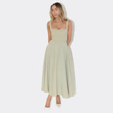 Spring Summer New Women's Temperament Solid Color Collar Sleeveless Belt Sling