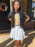 Summer Streetwear y2k Clothes Mini Skirts For Womens 2023 White Club Pleated Skirts Women Black Party A-Line Skirts Female 618-1-Outfit