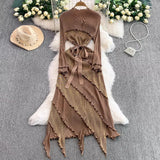 Travel To Shoot Retro National Wind Embroidery With Tuxedo V-Neck Lantern Sleeve Top Lady