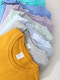 T Shirt Women Oversize Summer 2022 Tee Shirt Loose Basic Short Sleeve T-shirt Tops For Summer Oversized T Shirt