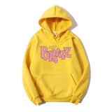 Bratz Letter print hoodie Autumn winter Sweatshirt unisex men and Women's Casual student Fashion Hooded Sweatshirt Long