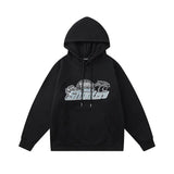 Chao Brand Trapstar Sweater Men's Couple Ins Street Loose Hoodie Men In Autumn And Winter-Outfit