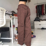 Station Women's Wear Ins Network Celebrity Street Cool Handsome Retro Low-Waisted Hot Girl Loose Jeans Girl-Outfit