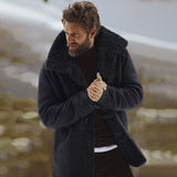 Explosion Jacket Winter Jacket Warm Hairy Jacket Men's