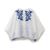 New Embroidered Loose Version Shirt 5107240 Skirt 5107245-Outfit
