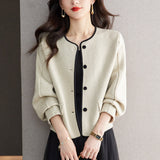 Fragrant Coat Small Casual Loose Top Winter 2025 New Popular Long-Sleeved