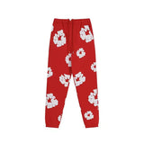 High Street Tide Card Letter Printed Loose Jeans Jacket Men's And Women's Same High Street Suit-Outfit