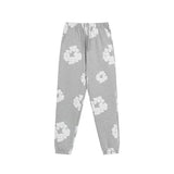High Street Tide Card Letter Printed Loose Jeans Jacket Men's And Women's Same High Street Suit-Outfit
