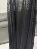 Elegant Mesh Yarn Short-Ed-Thin T-Dress Slim Slim