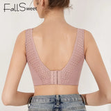 Plus Size Bras for Women Lace Sexy Lingerie Push Up Underwear Female Vest Bralette C D E