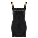Toloer Women's INS Wind 2024 Autumn Winter One Word Collar Sexy Sling Strapless Hip Dress Women-Outfit