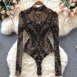 Women Sexy Backless Rompers Fashion Korean Bodycon Jumpsuits 2022 New Summer Chic Streetwear Flocking Slim