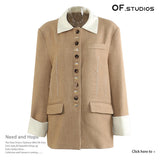 New Tassel Personality Material Irregular Splicing Five-Pointed Star Loose Version Of The Suit Jacket