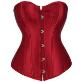 Court Girded Body Dress Smooth-Colored Cloth-Bode-Scaring Lingerie