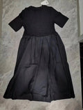 Spring Casual Round-Neck Short-Sleeved Dress 1225255004-Outfit
