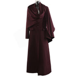 Early Spring New Long Irregular Cutting Wind Coat Women
