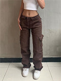 baggy cargo jeans with a vintage