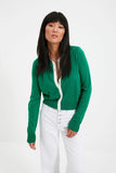 Trendyol Bias Tape Detailed Knitwear Cardigan