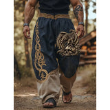 Fashion Loose-Fitting Broad Leg Trousers 3D Digital Printing Z Various Pattern