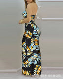 2021 new tube top pleated two-piece