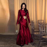 New Women's Clothing Collar Lotus Leaves Side To Close The Waist Long-Sleeved Temperament