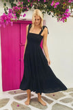 Spring And Summer New Personality Skirt Temperament Elegant Print Sleeveless Back Strap