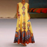 Floral Print Boho Casual Long Dress Summer Clothes For Women V-neck Sexy Off Shoulder Ladies Dresses Plus Size Maxi