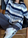 oversize long sleeve shirt with contrast