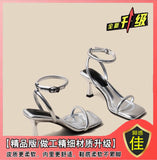 High Heels Women's Fine Summer Dress French Word With Roman Beautiful High Heel Sandals Female
