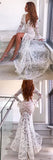 Dress Ebay Sexy Deep V Lace Open-Forked Fishtail