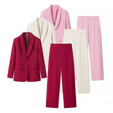 Homemade New Women's Classic Fashion Bleety Dress Collar Blazer