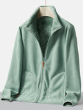 Women's Winter Fleece Coats For Women Outdoor Warm Jackets With Zipper Autumn Cardigans Velvet Winter Jacket Women