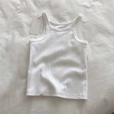 Women Tank Tops Sexy Cropped Top Female Women Summer Camisole Camis Black White Sport Clothes For Women-Outfit
