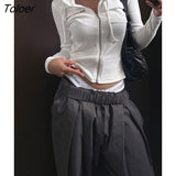 Safari Style Solid Pocket Patchwork Thin Jackets Women Autumn Full Sleeve Hooded Outwears Drawstring Cargo