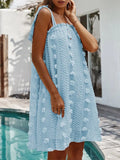 Sleeveless Slip Midi Dress Woman Casual Bow Lace Up Summer Dress Women Backless Beach Bohemian Robe Sexy Party