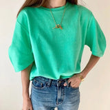 2023 New Summer T Shirt Women Elasticity Woman Clothes Oversize Tops Pink White Tshirt Loose Maxi Female Short Sleeve Tee-Outfit