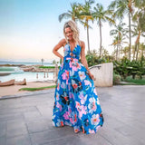 Summer New Hottie Women's Clothing Hanging Neck Print