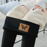 Women Leggings Plus Size S-5XL Thermal Warm Pants Push Up Leggins Women Solid Color Pants Comfortable Keep Warm