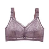 Wireless Bras for Women Thin Cup Lingeire Plus Size Lace Underwear Minimizer Brassiere B C D E