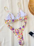 Toloer Single Swimsuit 2024 Print Sexy Bikini Ladies Split Swit Strip Steel Tobiini D738K-Outfit