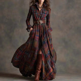 Leisure Explosion Lady Big Lattice Lady Jacket Lattice Autumn Winter