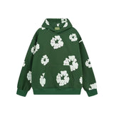 High Street Tide Card Letter Printed Loose Jeans Jacket Men's And Women's Same High Street Suit-Outfit
