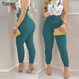 Jumpsuits Elegant 2023 Jumpsuits Sexy V-neck Sleeveless Printed Jumpsuit New Fashion with Belt Vest Playsuit