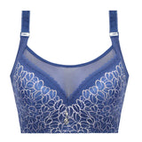 Size Bras for Women Full Coverage Lace Brassiere Push Up Sexy Underwear C / D Cup