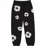 The Fall Of 2023, The New Y2K Hip Hop Street Fashion Trend Printed Sweater Suit For Men And Women Is Fashionable And Casual.-Outfit