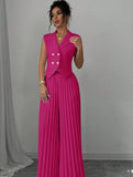 New Fashion Vest 100-Folded Skirt Suit Women's