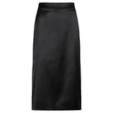 Satin Split Skirts y2k Vintage Long Skirts Women High Waisted Summer Skirts Women Harajuku Skirts 2021 90S New
