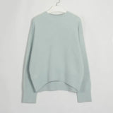 Wixra Women Mock Neck Sweater Autumn Winter New Thick Long Sleeve Loose Pull Jumper Female Basic All Match
