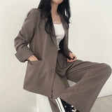 Toloer Suit Jacket Female 2024 New Spring And Autumn Korean Version Chic Small Suit Suit Jacket Design Sense Minority-Outfit